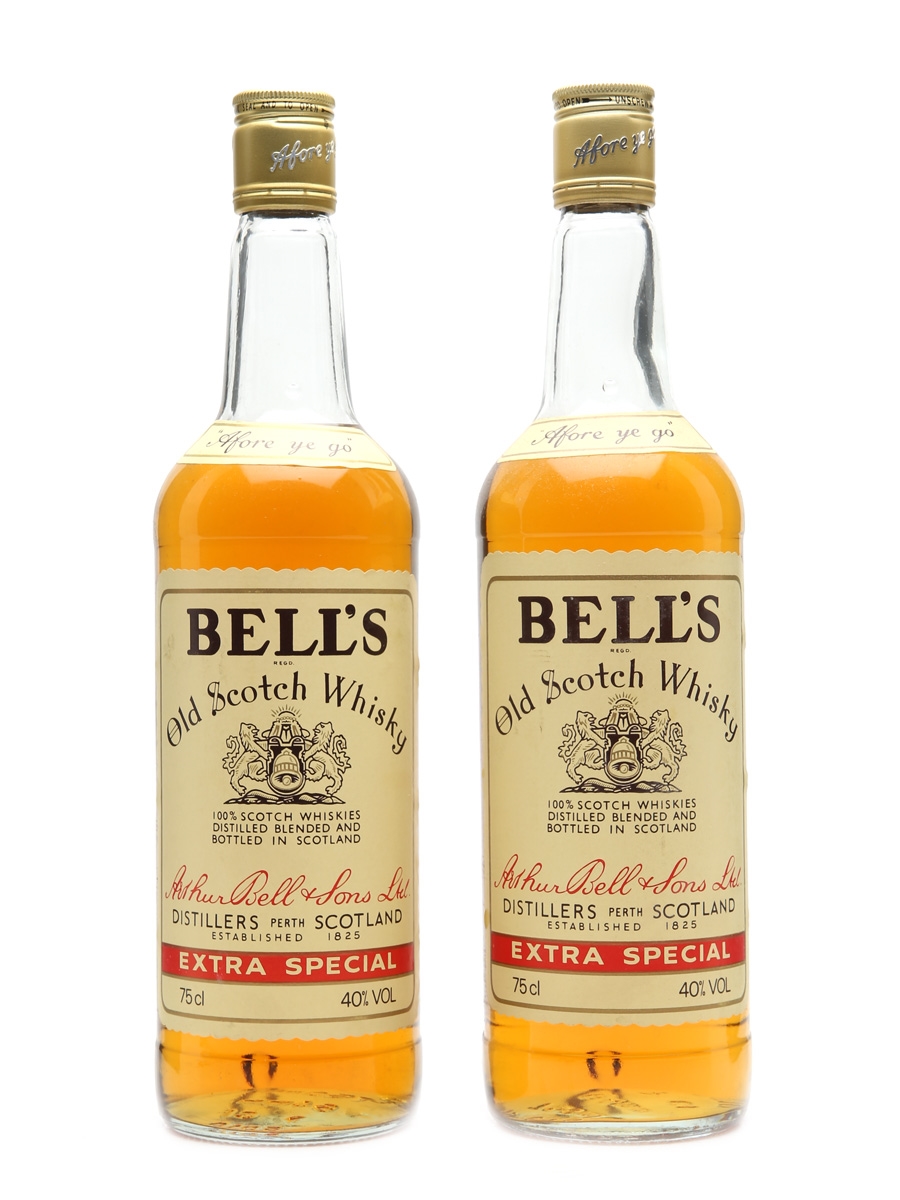 Bell's Extra Special Bottled 1980s 2 x 75cl