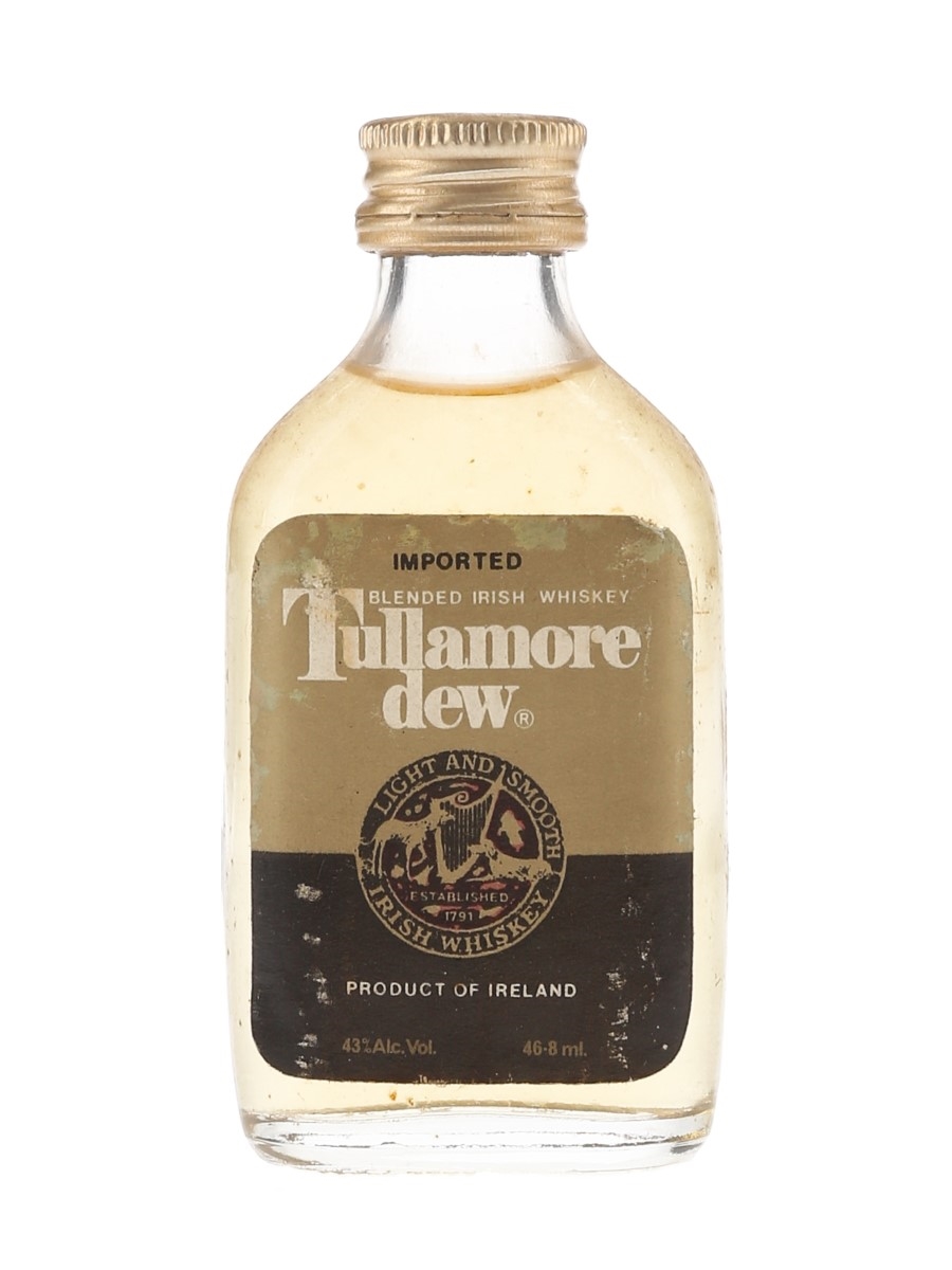 Tullamore Dew Bottled 1970s 4.7cl / 43%