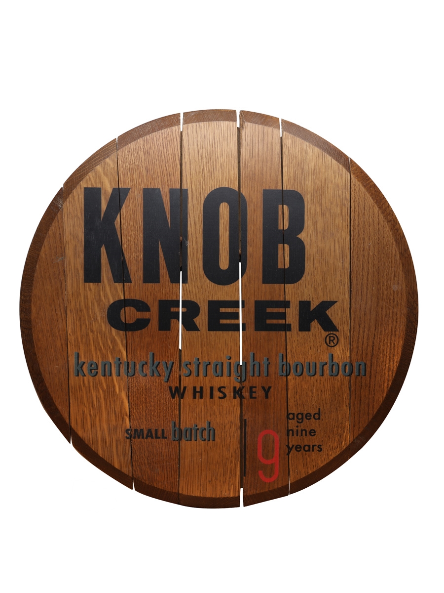 Knob Creek Decorative Cask End  53cm