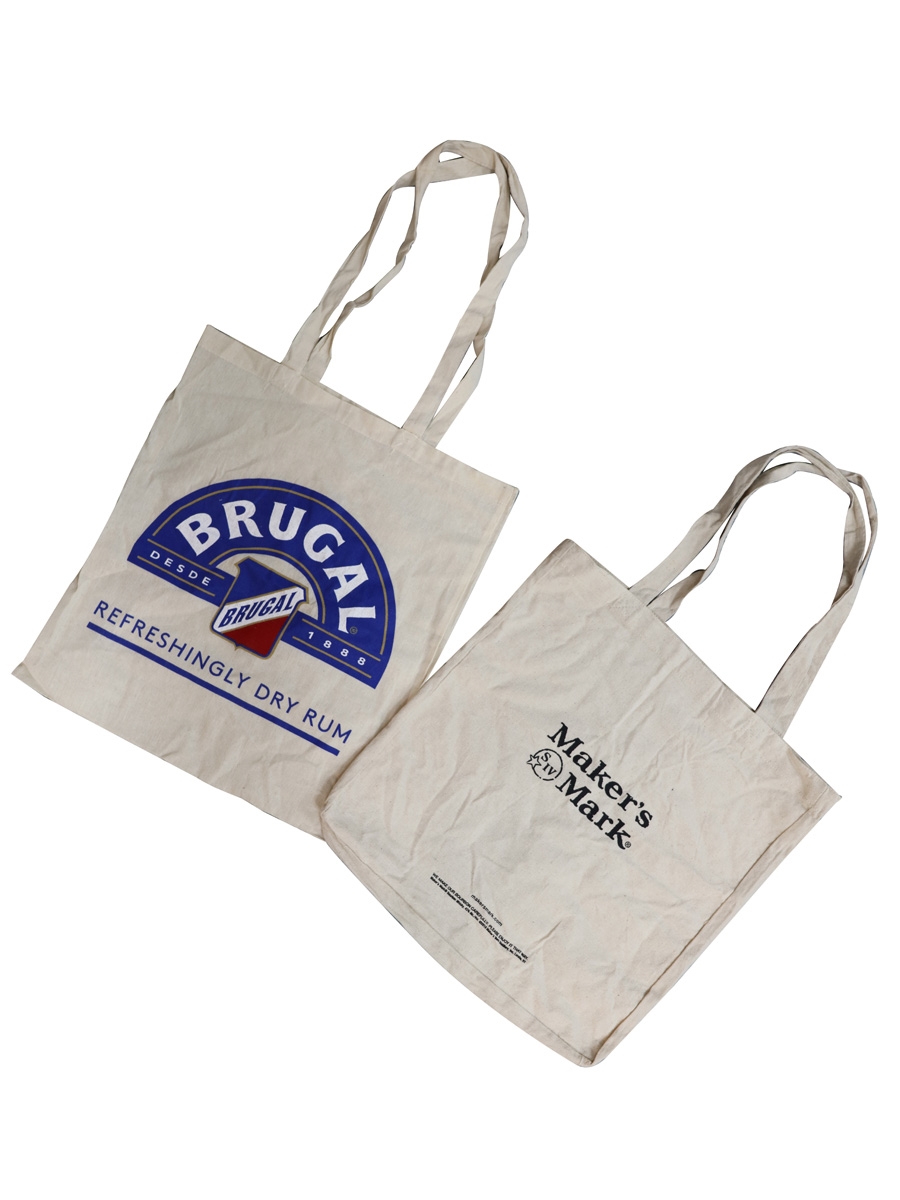 Brugal Rum & Maker's Mark Tote Bags  