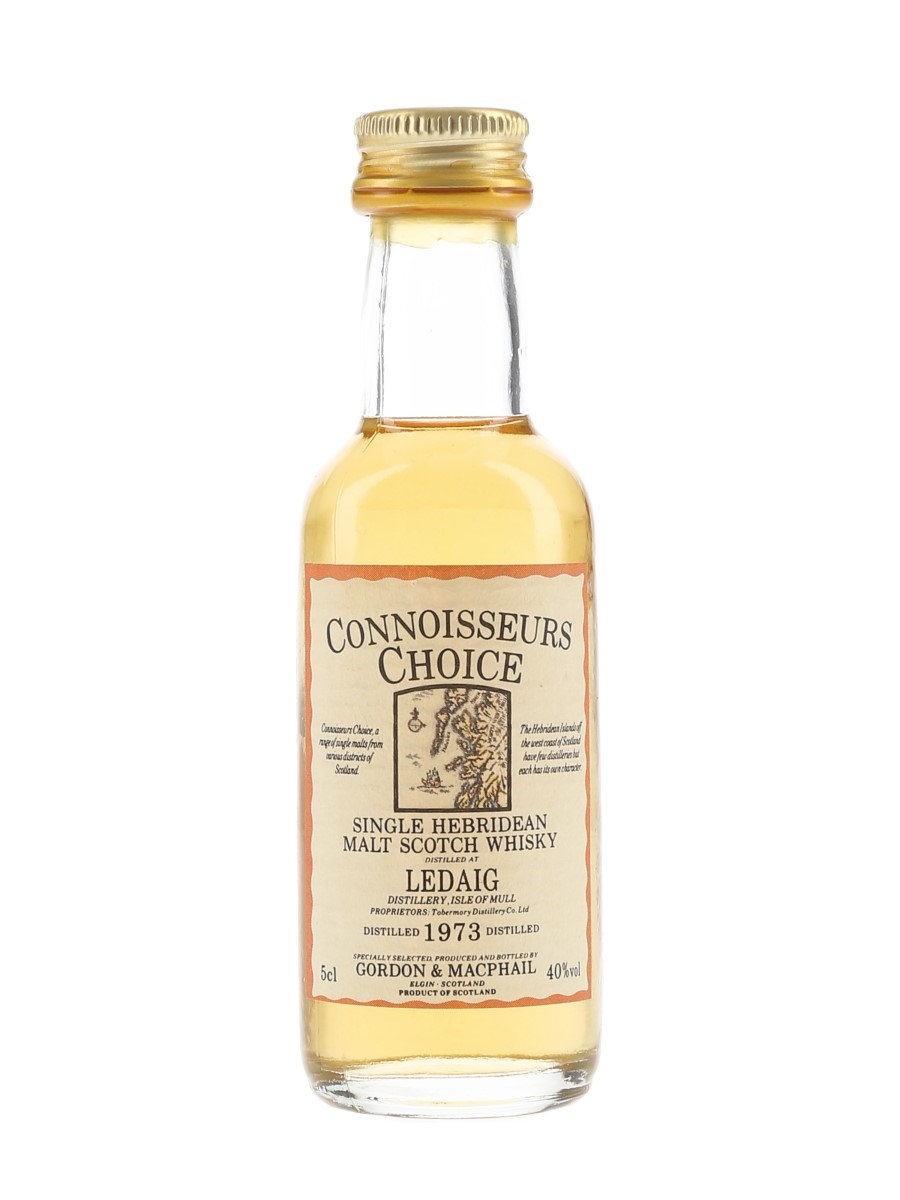 Ledaig 1973 Bottled 1980s - Connoisseurs Choice 5cl / 40%