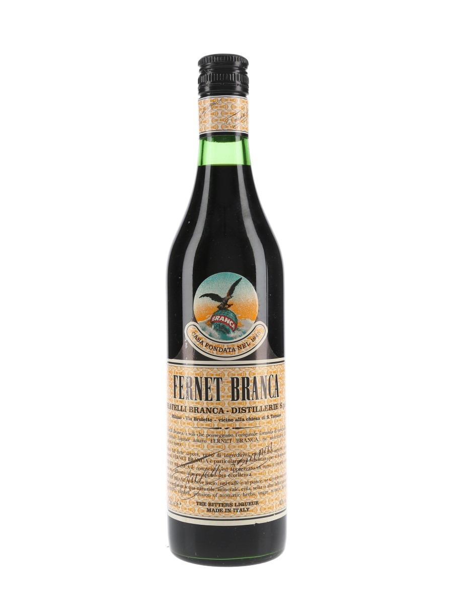 Fernet Branca Bottled 1980s 75cl / 40%