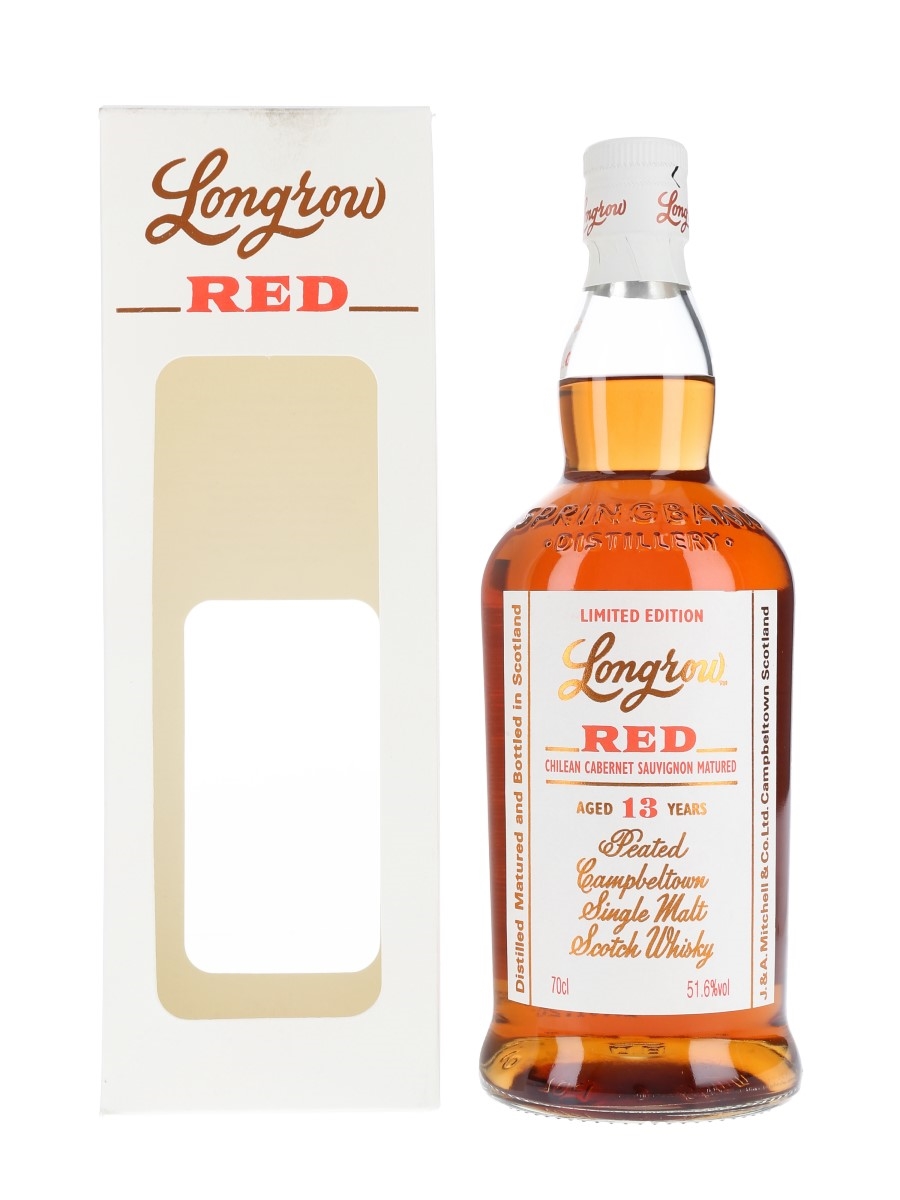 Longrow Red 13 Year Old Chilean Cabernet Sauvignon Matured - 81276 - Whisky Online