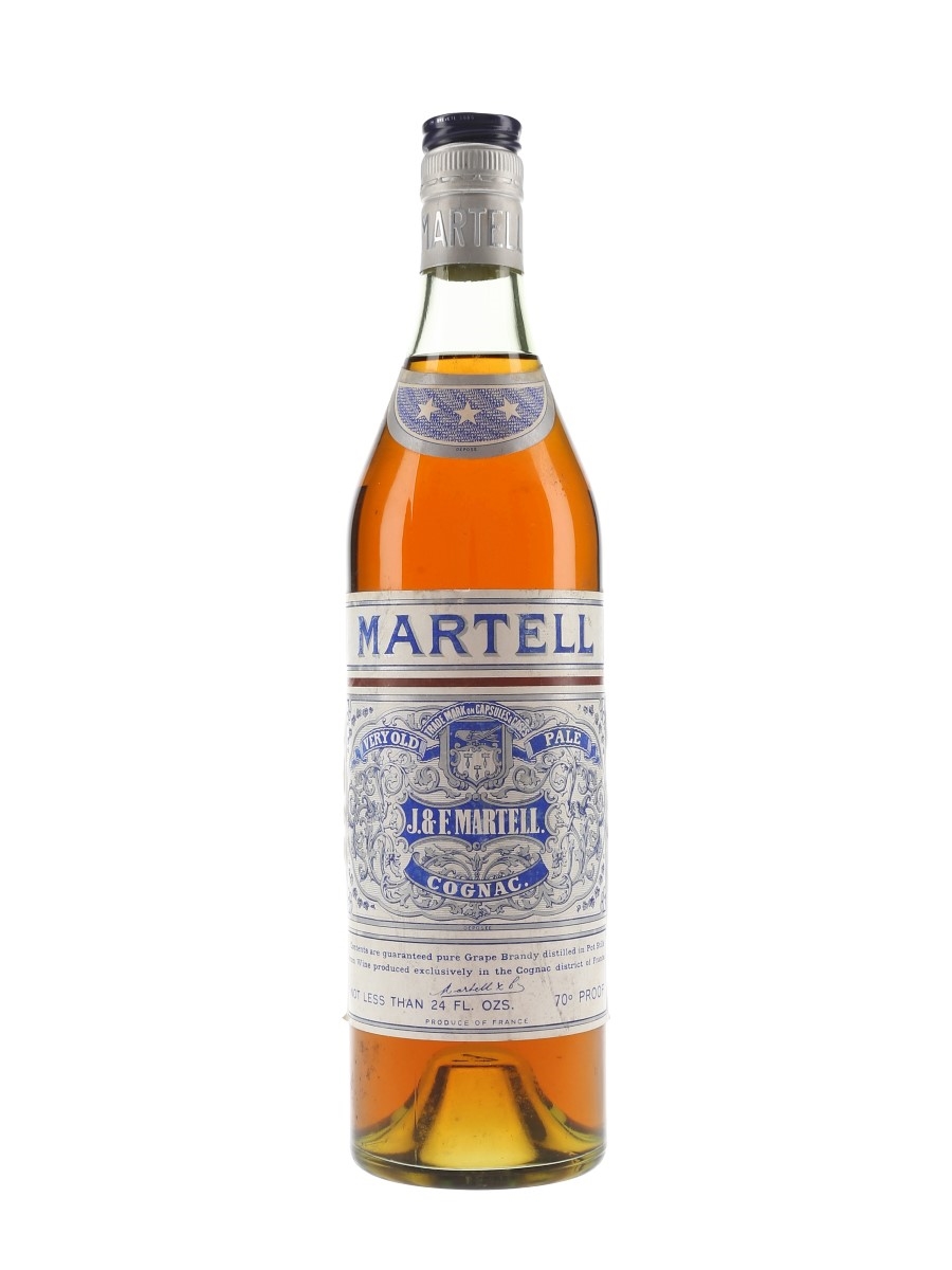 Martell 3 Star VOP Bottled 1960s 68cl / 40%