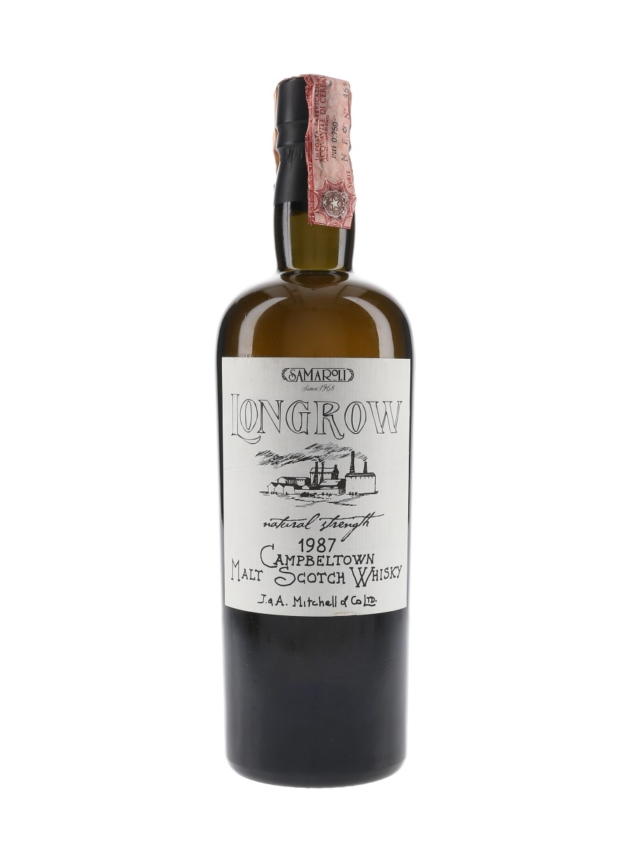 Longrow 1987 15 Year Old - Cask No.114 Bottled 2002 - Samaroli 70cl / 45%