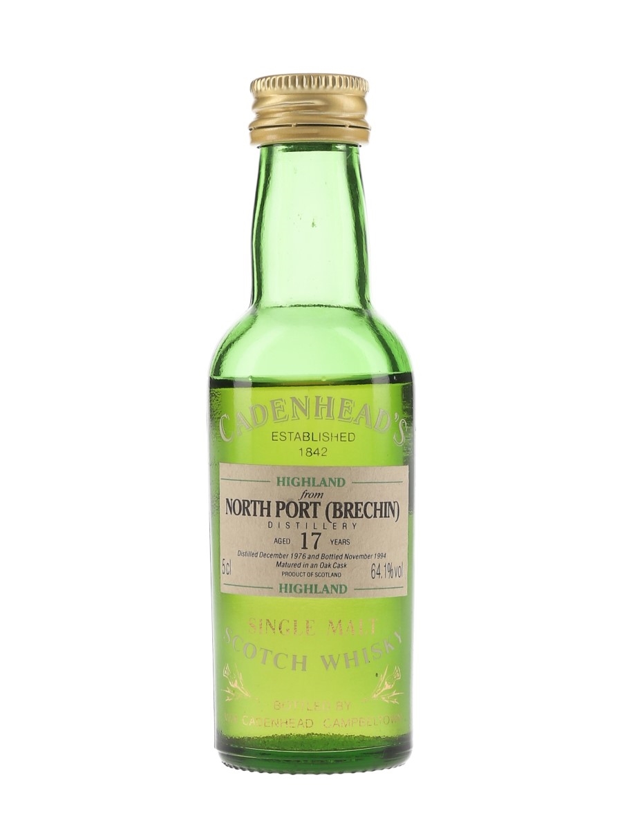 North Port Brechin 1976 17 Year Old Bottled 1994 - Cadenhead's 5cl / 64.1%