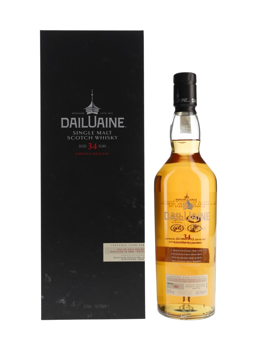 Dailuaine 1980 34 Year Old Special Releases 2015 70cl / 50.9%