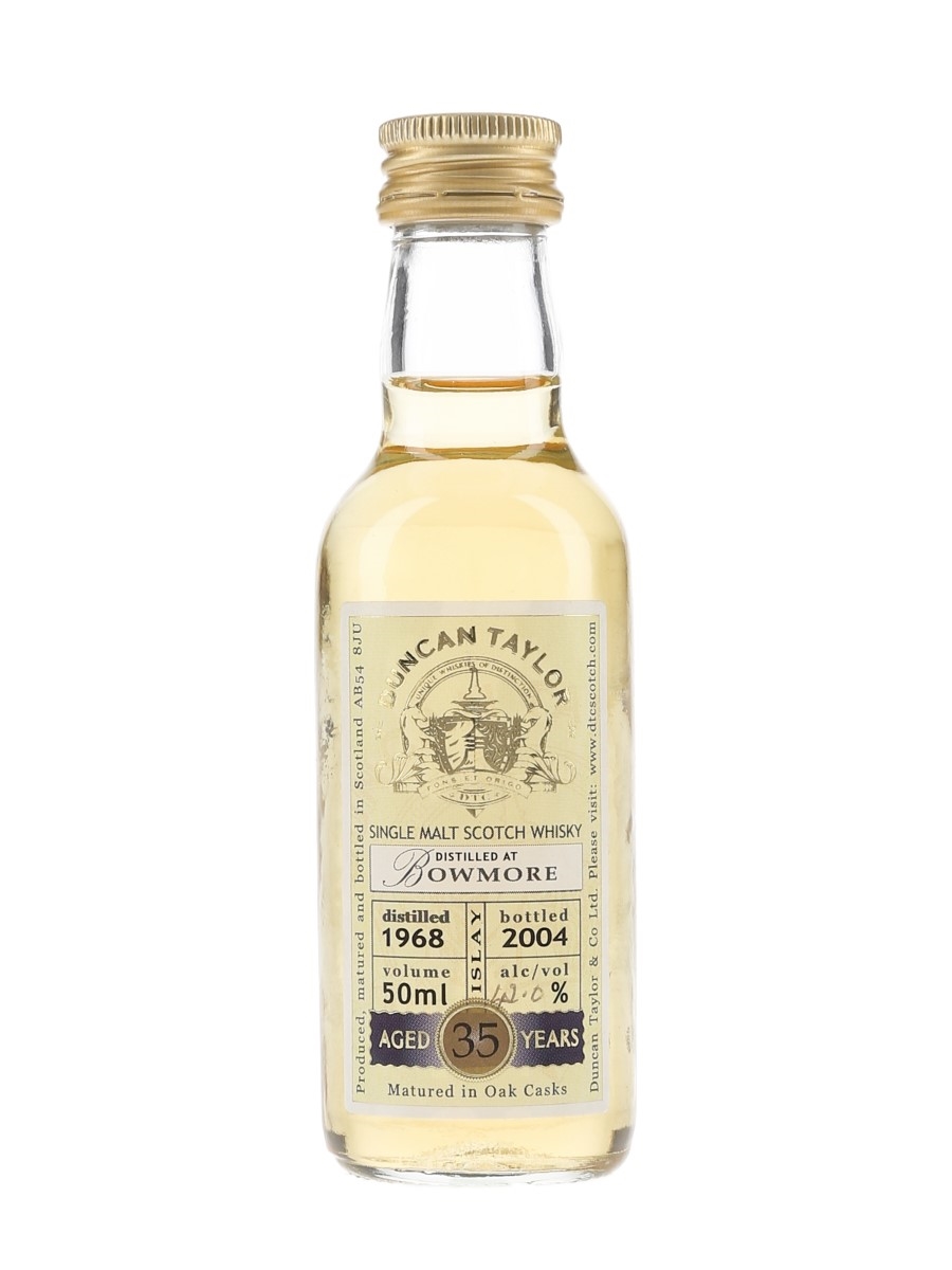 Bowmore 1968 35 Year Old Bottled 2004 - Duncan Taylor 5cl / 42%