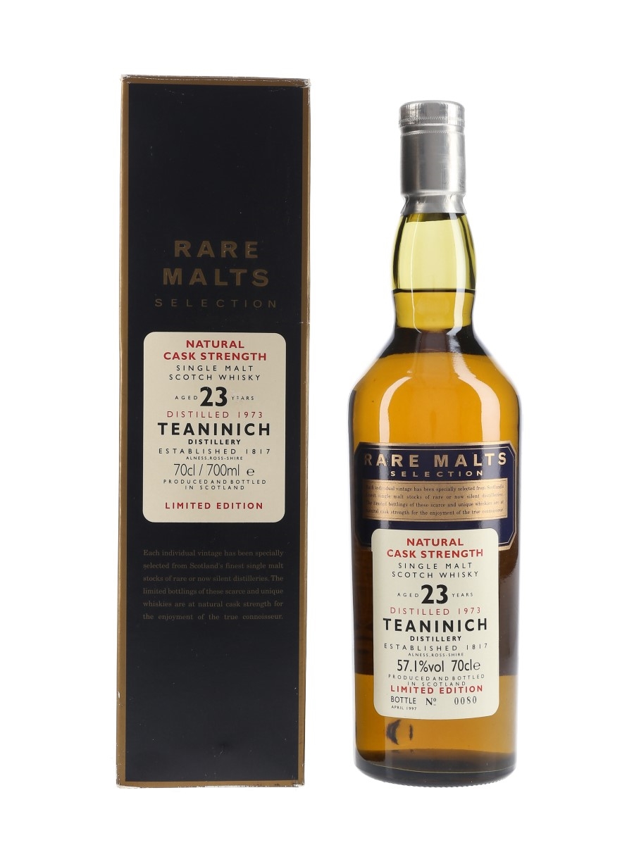 Teaninich 1973 23 Year Old Bottled 1997 - Rare Malts Selection 70cl / 57.1%