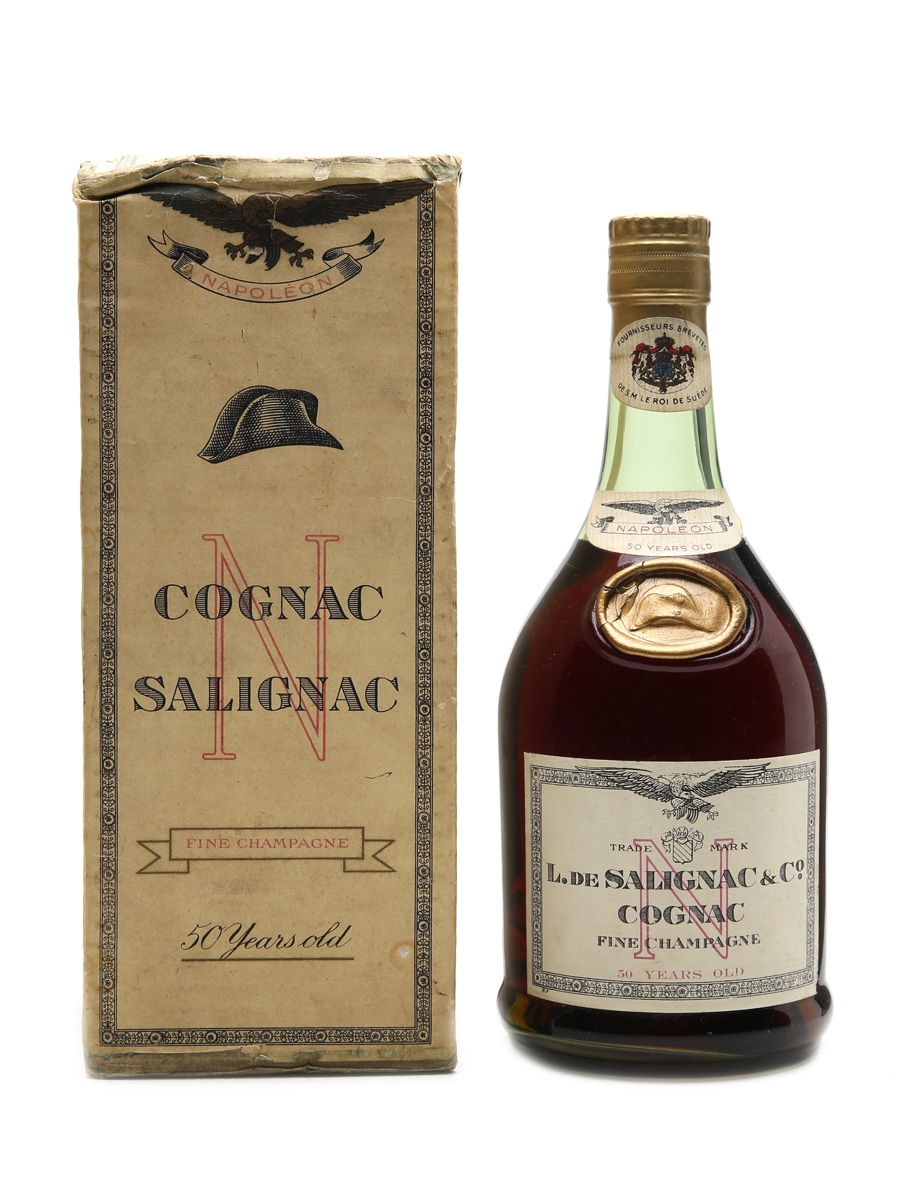 L De Salignac 50 Years Old Cognac Fine Champagne 75cl