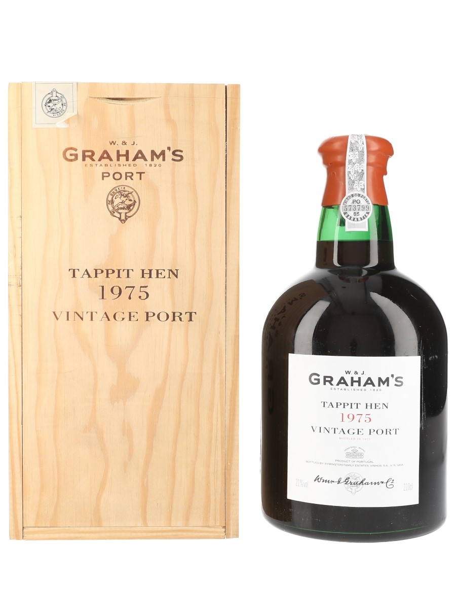 Graham's Tappit Hen 1975 Vintage Port Bottled 1977 - Large Format 210cl / 21%