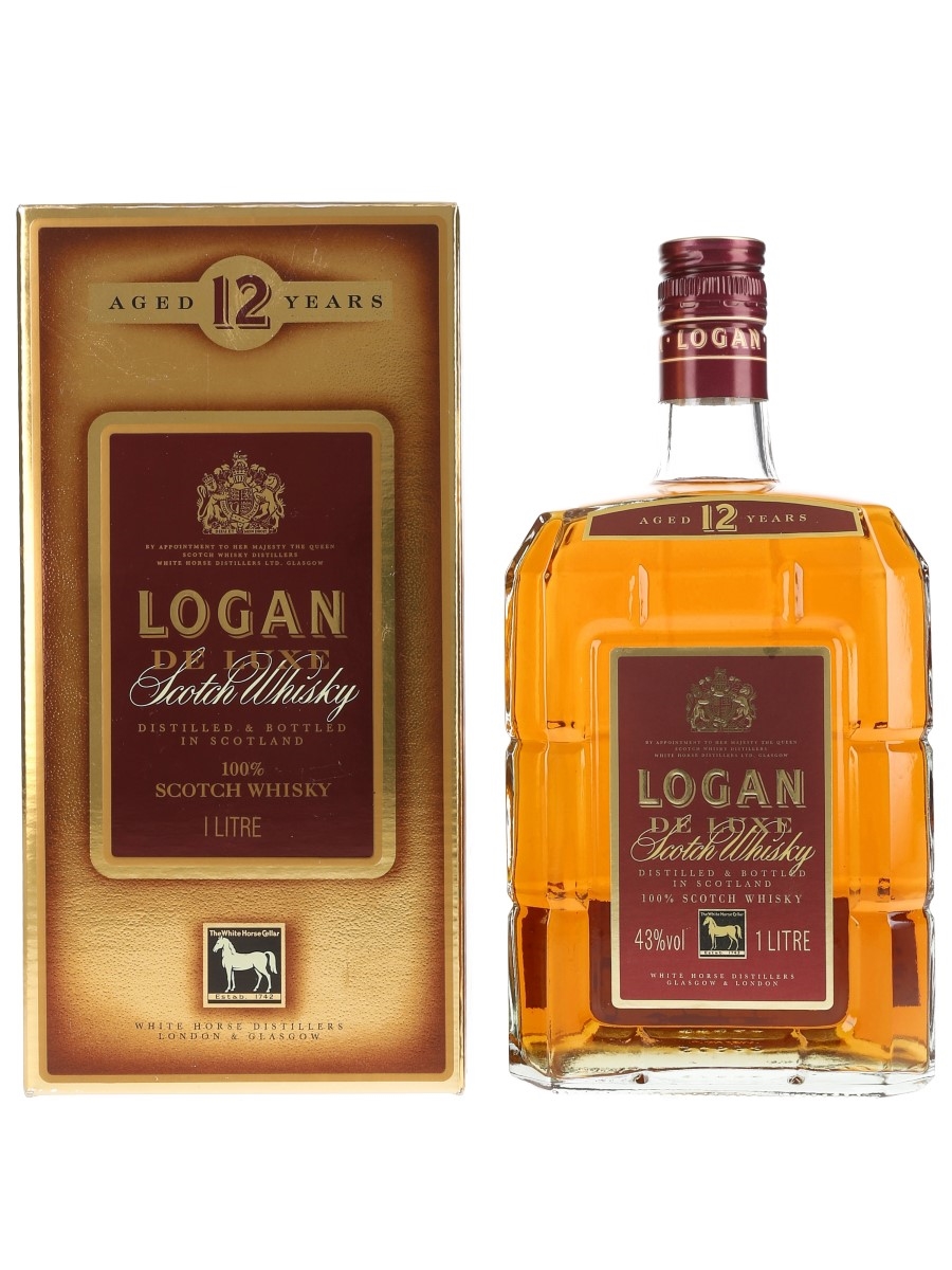 Logan 12 Year Old Bottled 1990s - White Horse Distillers 100cl / 43%