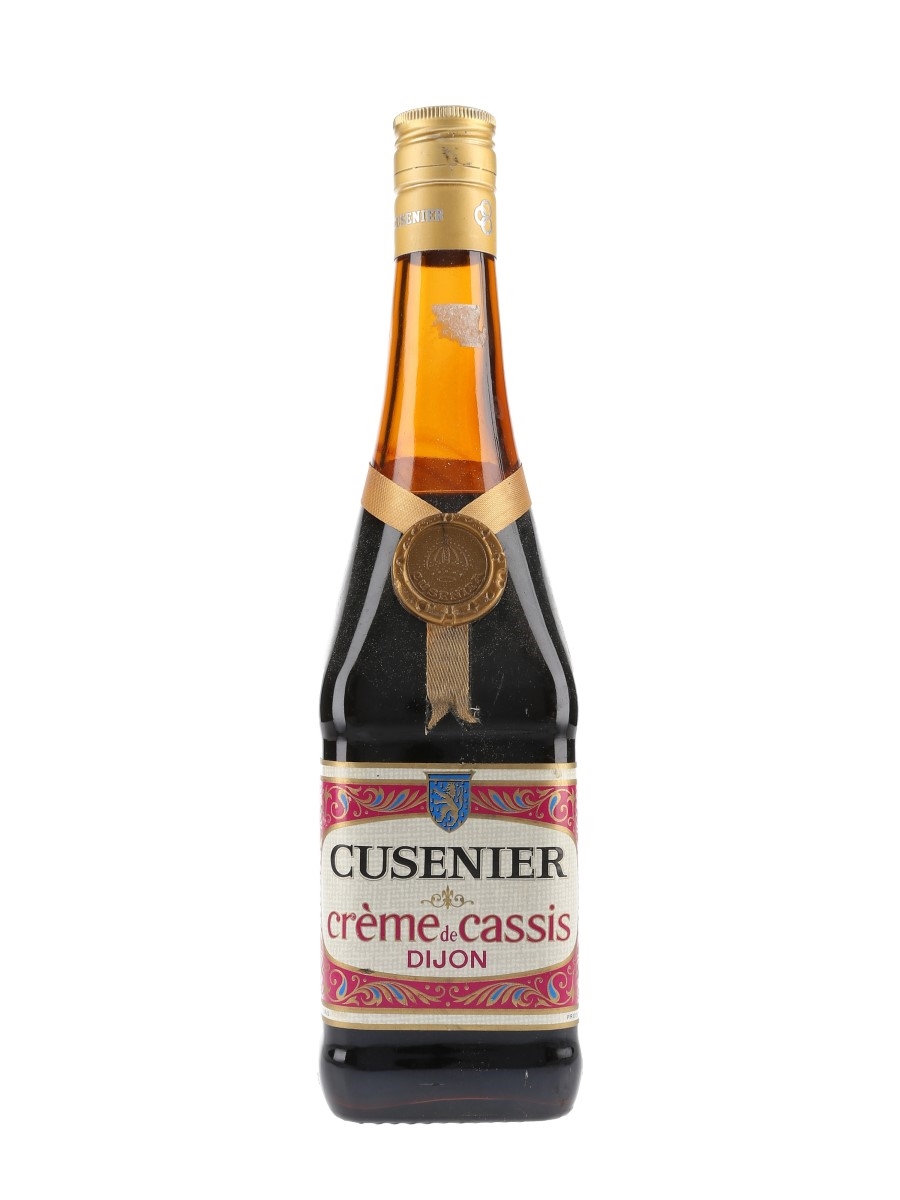 Cusenier Creme De Cassis Dijon Bottled 1970s 68cl / 16%