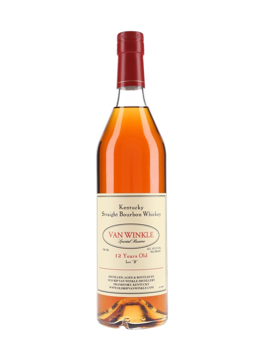 Van Winkle 12 Year Old Lot 'B' - Lot 82212 - Buy/Sell American Whiskey ...