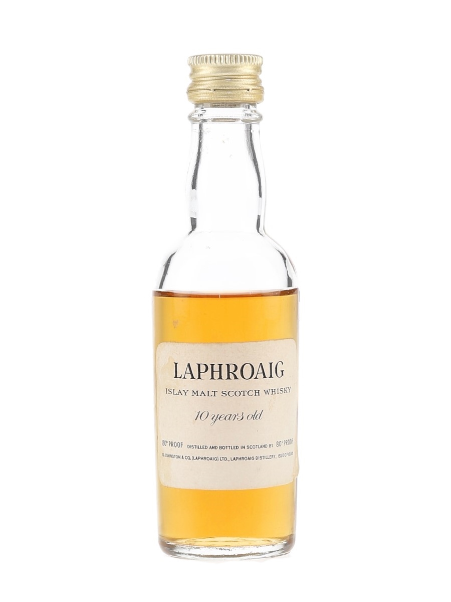 Laphroaig 10 Year Old Bottled 1960s 5cl / 46%