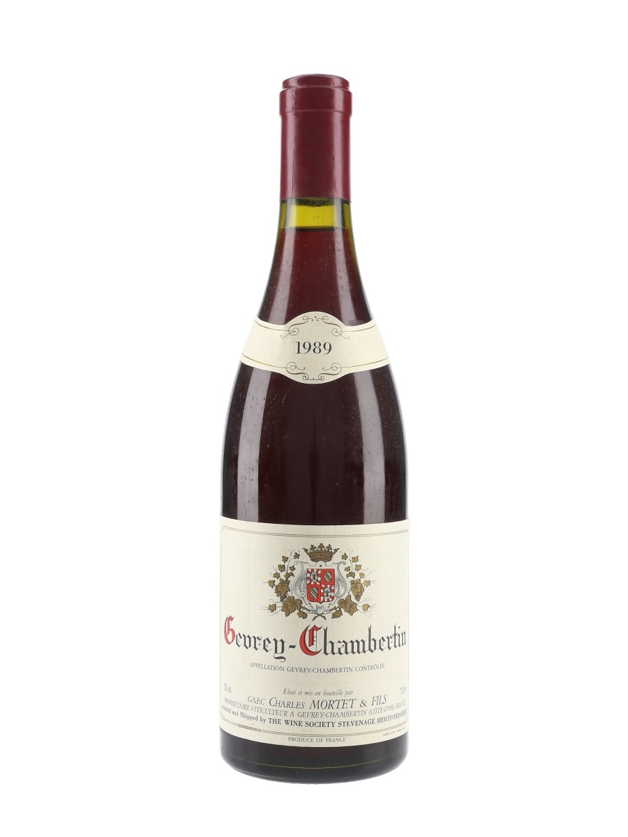 Gevrey Chambertin 1989 Charles Mortet - The Wine Society 75cl / 13%