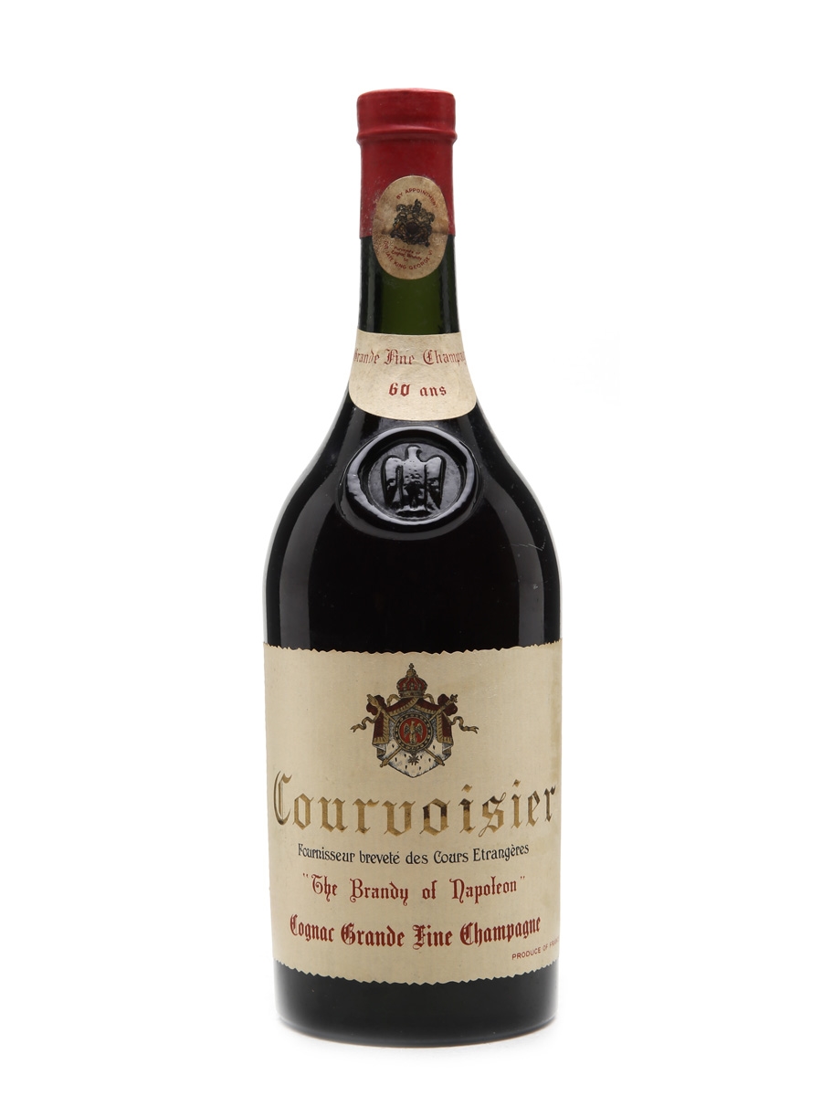 Courvoisier 60 Years Old Grande Fine Champagne Bottled 1940-50s 75cl