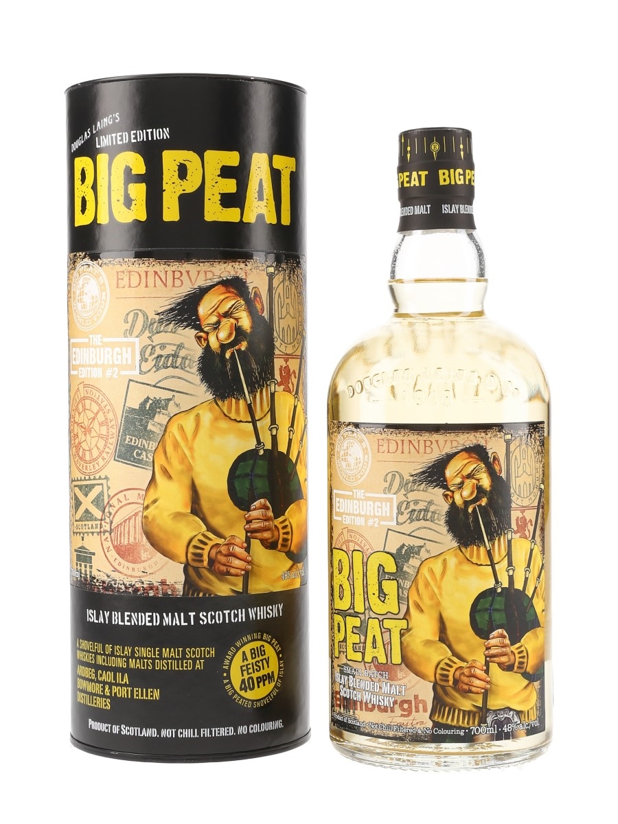 Big Peat The Edinburgh Edition #2 Douglas Laing - Big Peat's World Tour 70cl / 48%