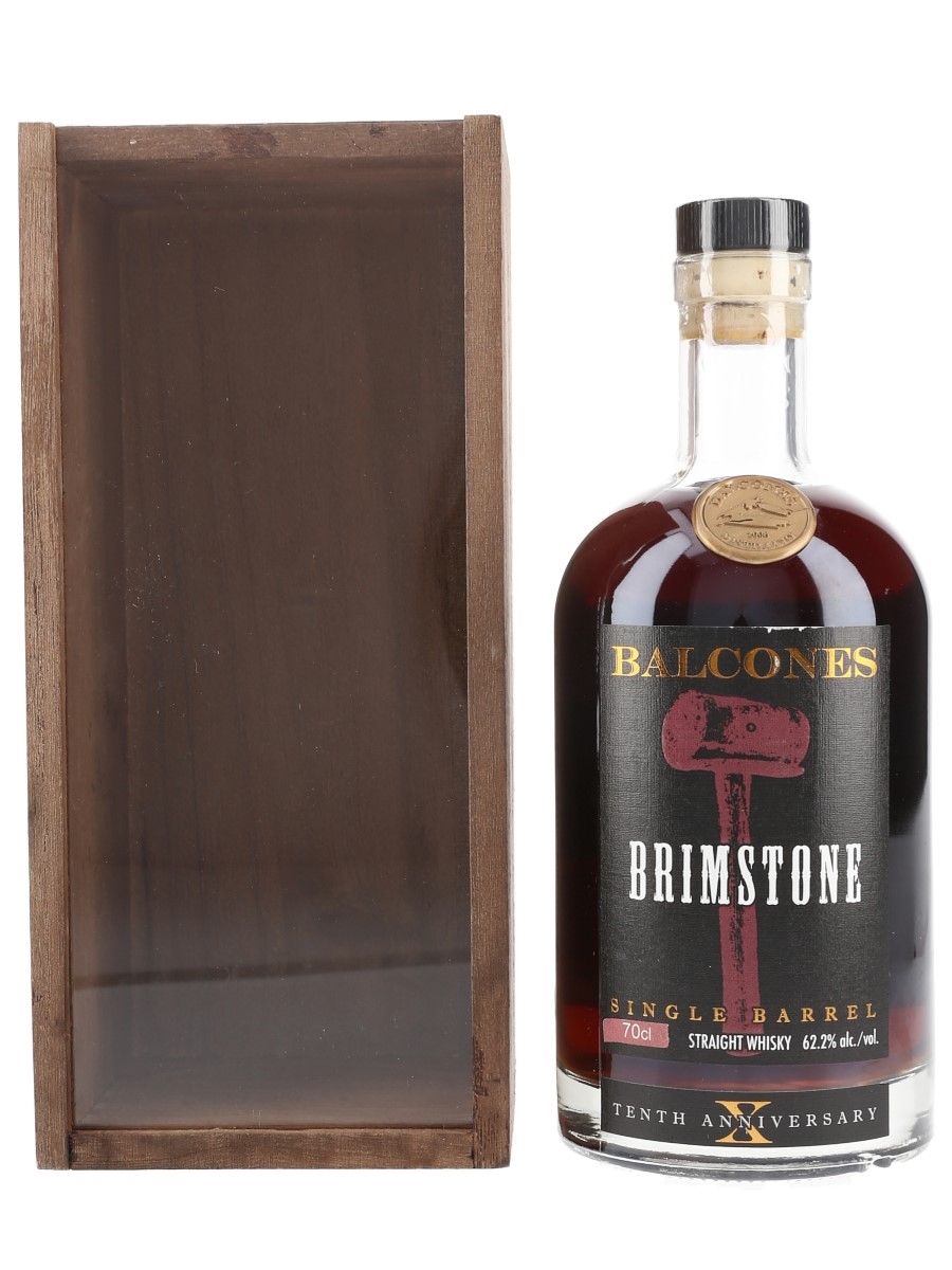 Balcones Brimstone 2014 PX Sherry Cask Finished Bottled 2018 - 10th Anniversary 70cl / 62.2%