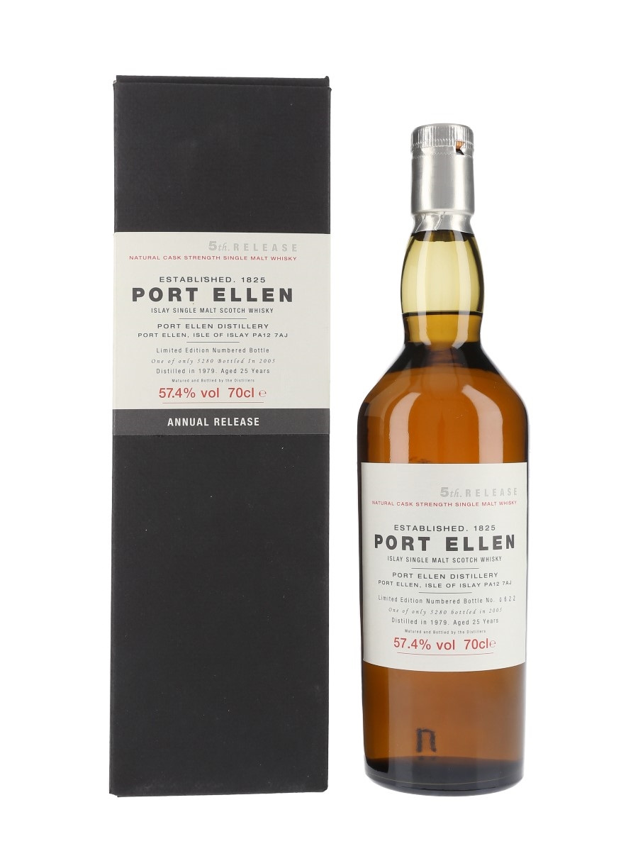 Port Ellen 1979 25 Year Old Special Releases 2005 - 5th Release 70cl / 57.4%