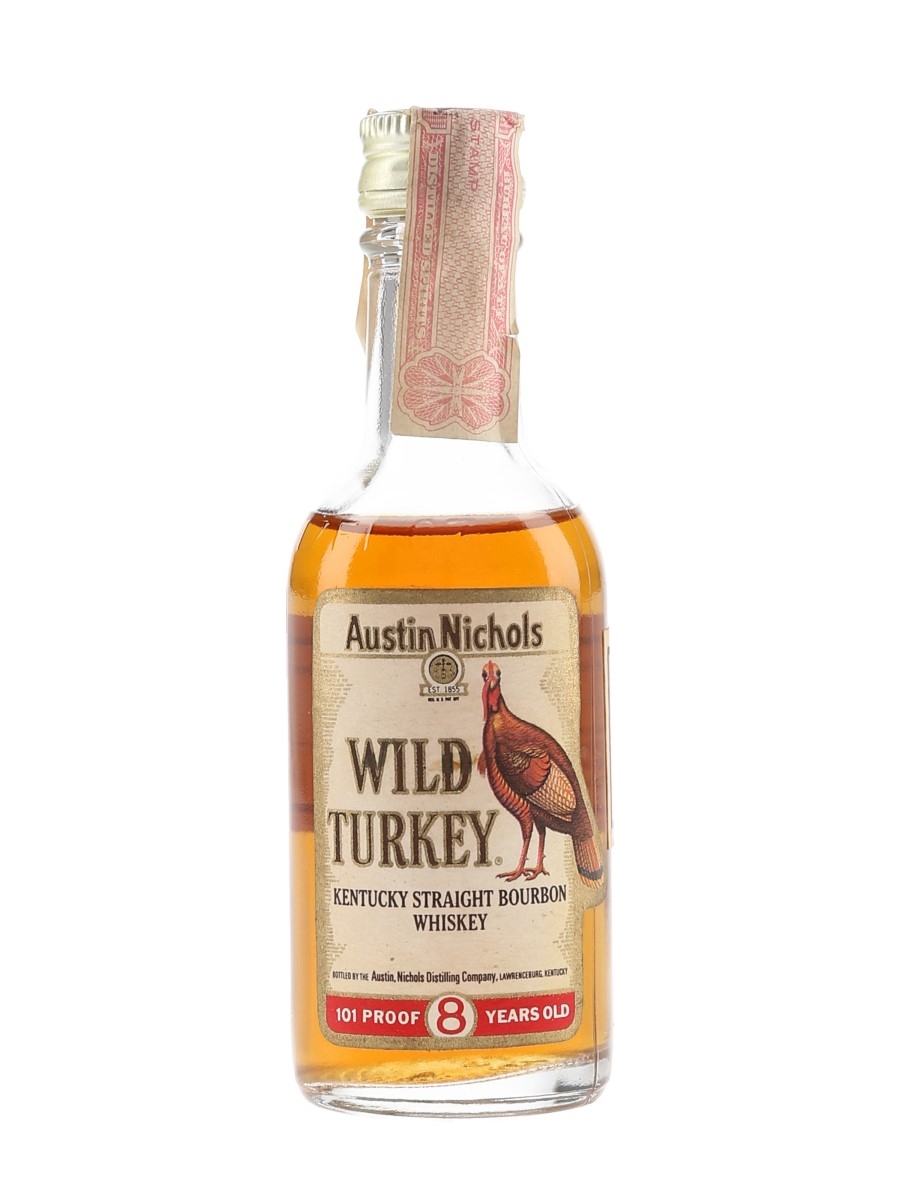 Wild Turkey 8 Year Old 101 Proof Bottled 1970s 4.5cl / 50.5%