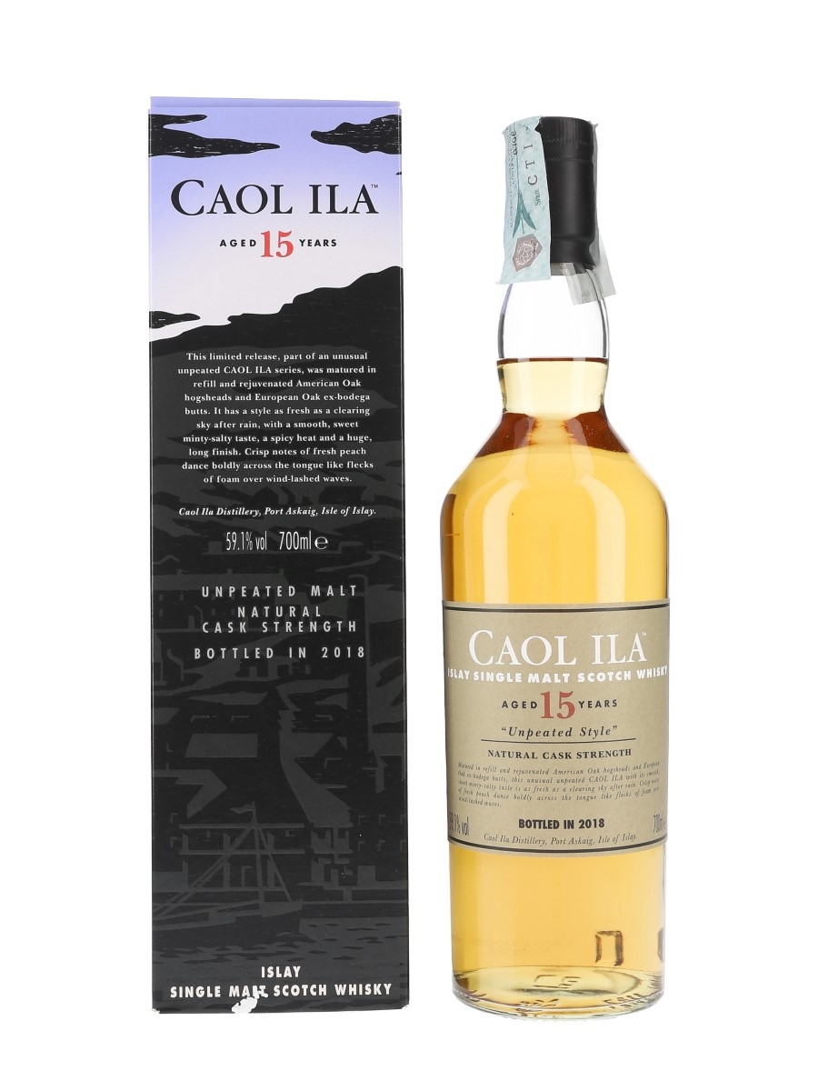 Caol Ila 15 Year Old Unpeated Style Lot 874 Buy Sell Spirits Online