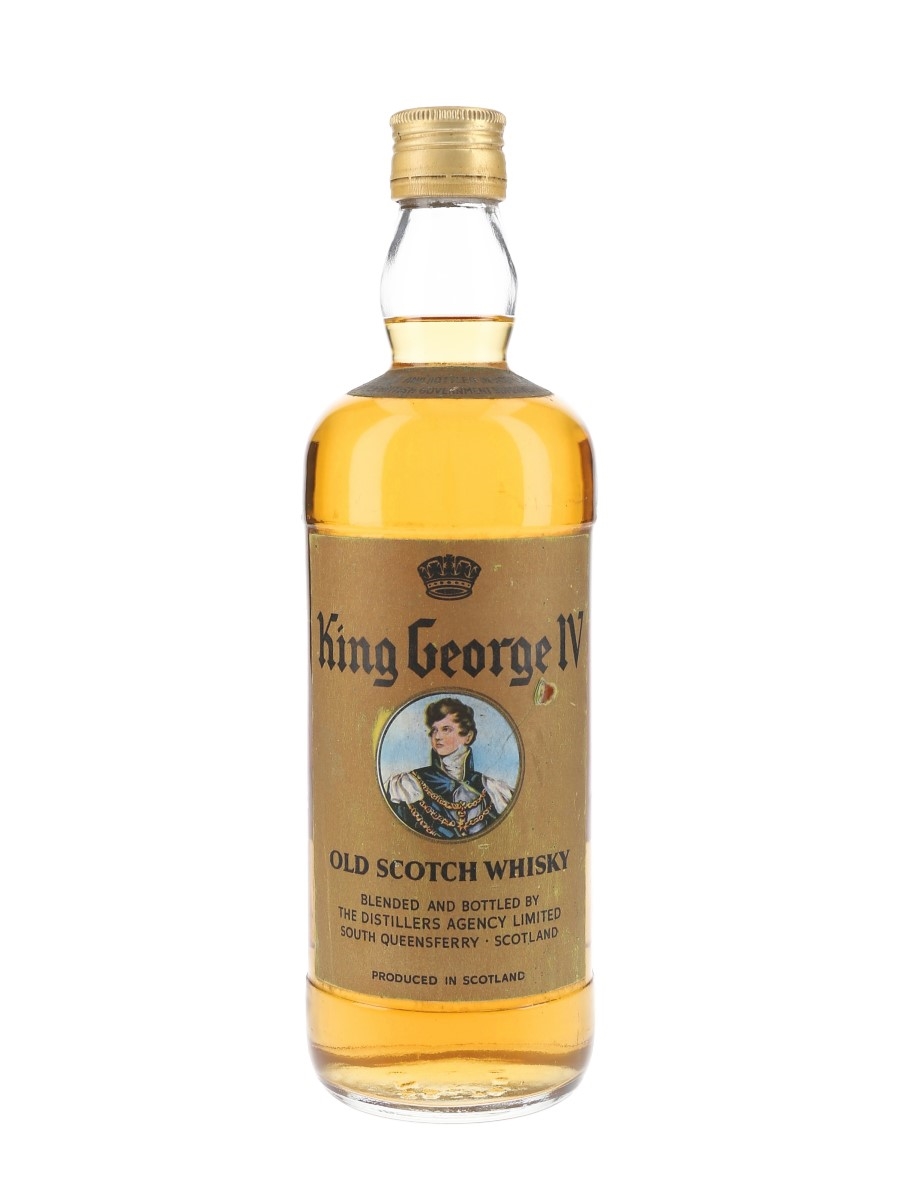 King George IV Bottled 1960s - The Distillers Agency 75cl