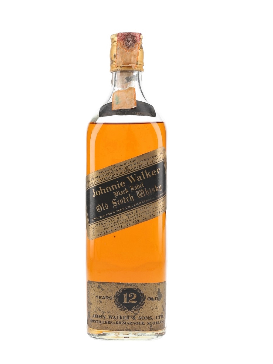 Johnnie Walker Black Label 12 Year Old - Lot 82767 - Buy/Sell