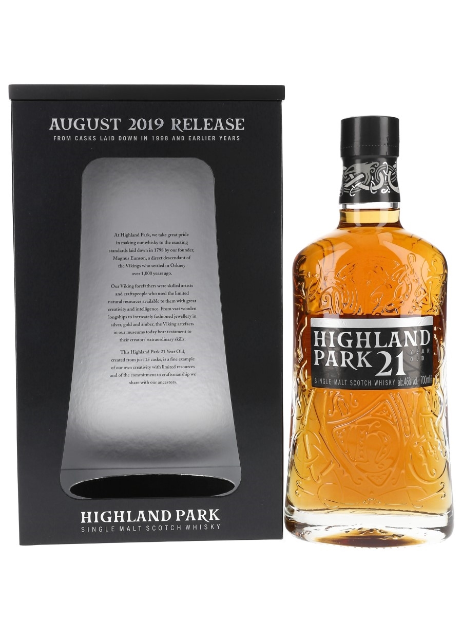 Highland Park 1998 21 Year Old August 2019 Release 70cl / 46%