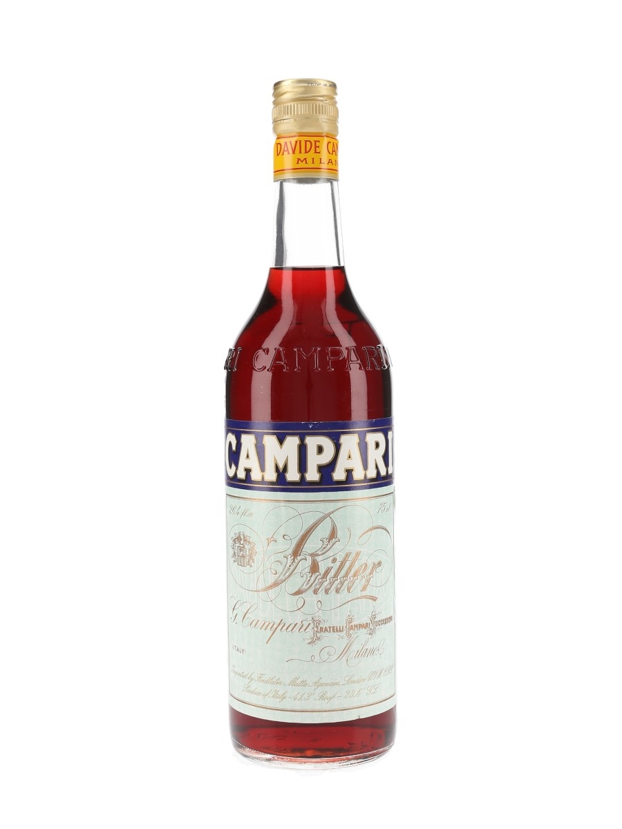 Campari Bitter Bottled 1980s 75cl / 23.6%