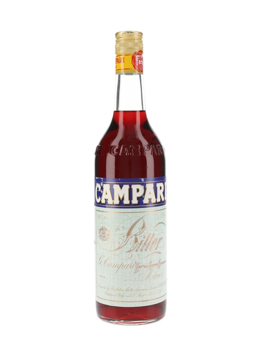 Campari Bitter Bottled 1980s 75cl / 23.6%