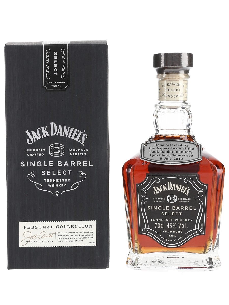 Jack Daniel's Single Barrel Select Bottled 2019 - Aspers 70cl / 45%