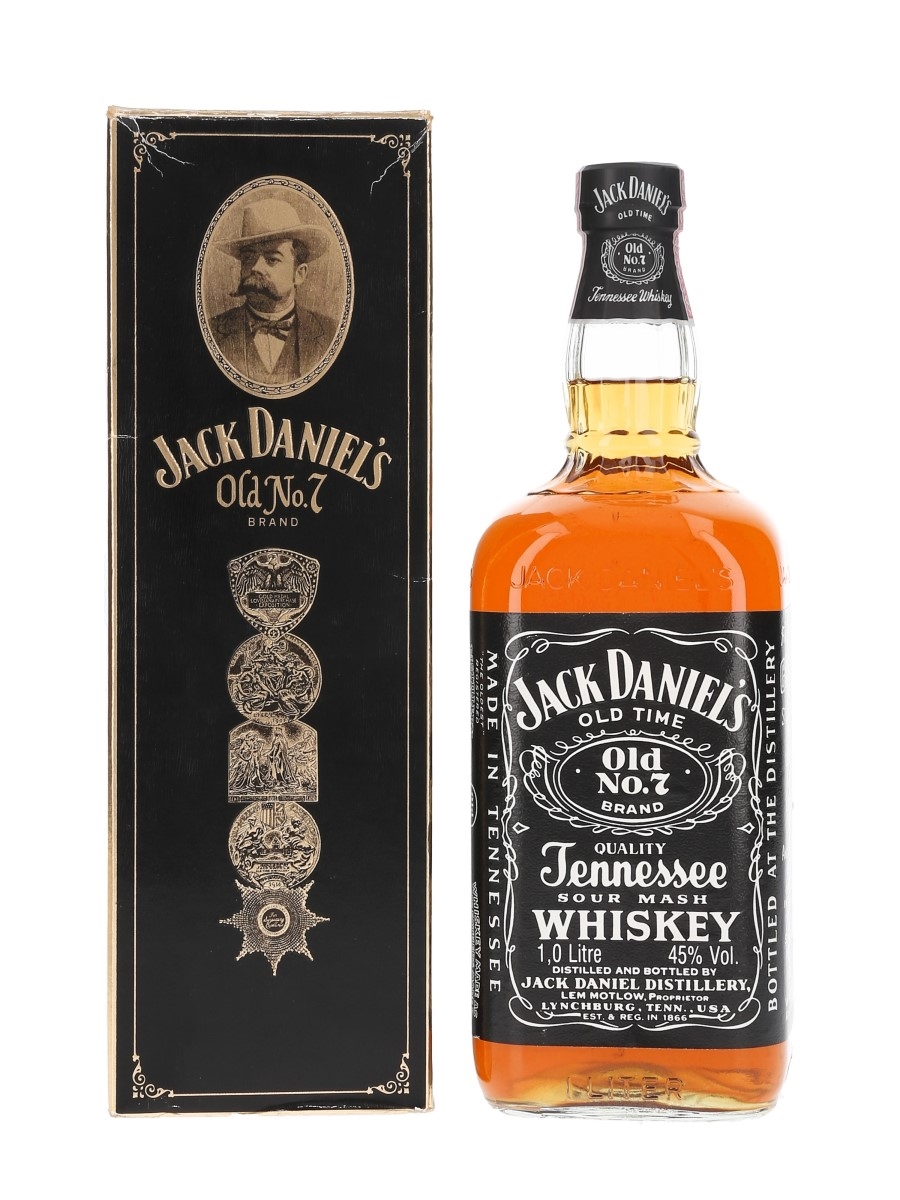 Jack Daniel's Old No.7 Bottled 1980s 100cl / 45%