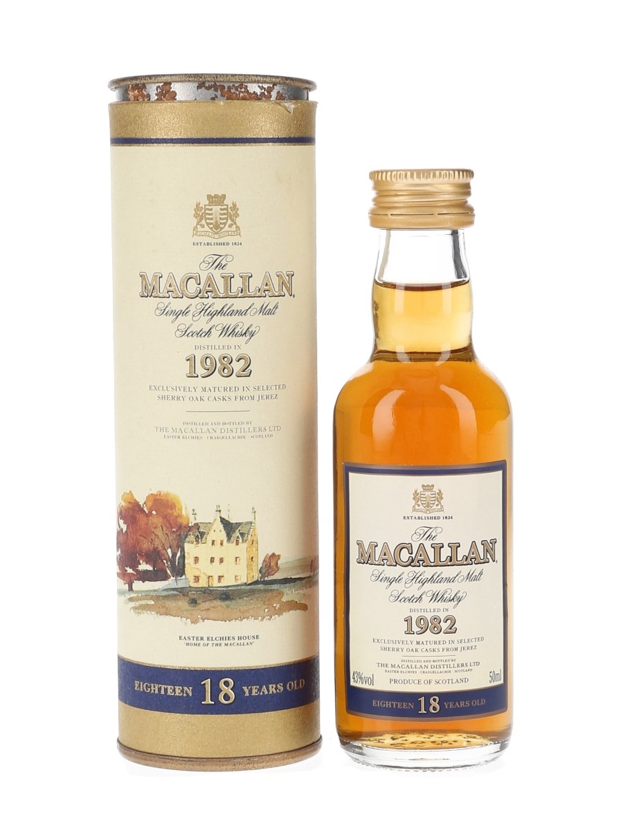Macallan 1982 18 Year Old - Lot 83239 - Buy/Sell Macallan Whisky
