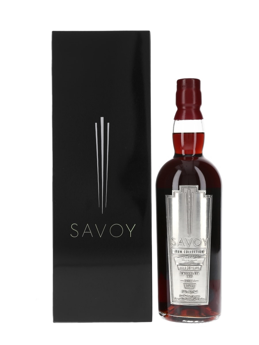 Demerara Rum 1975 38 Year Old The Savoy Rum Collection - One of 32 Bottles 70cl / 43.1%