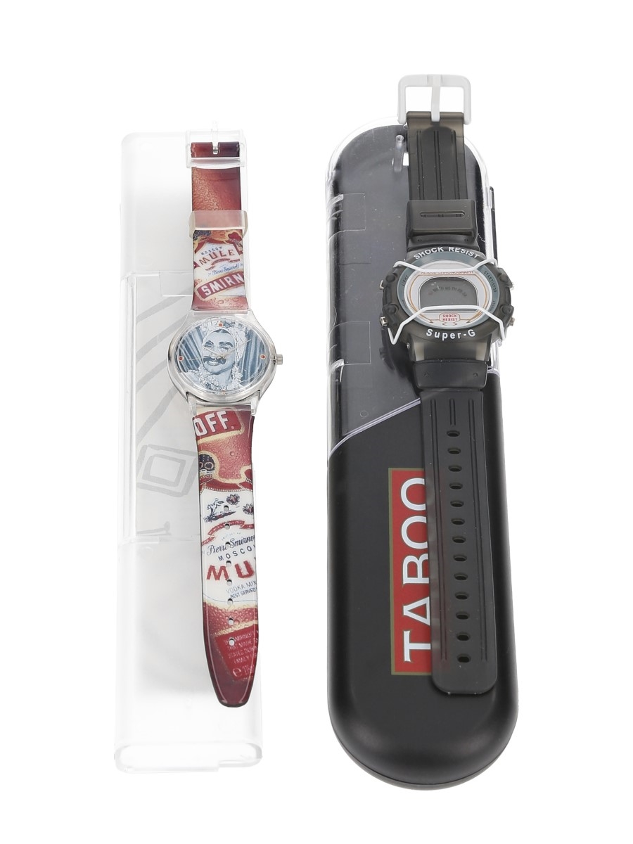 Smirnoff & Taboo Wristwatches  