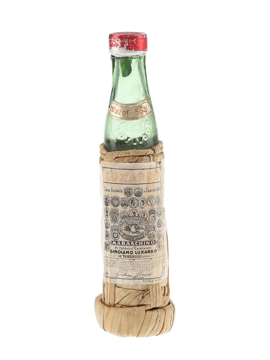 Luxardo Maraschino Liqueur Bottled 1960s 3cl / 32%