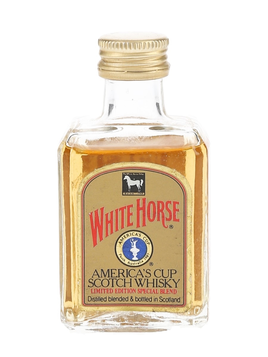 White Horse 12 Year Old The America's Cup 1987 5cl