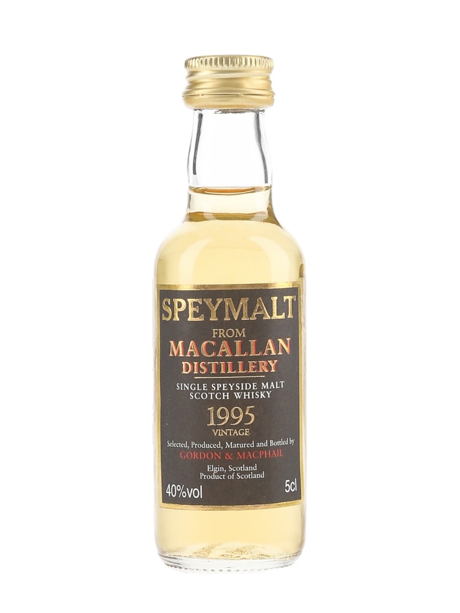 Macallan 1995 Speymalt Bottled 2000s - Gordon & MacPhail 5cl / 40%