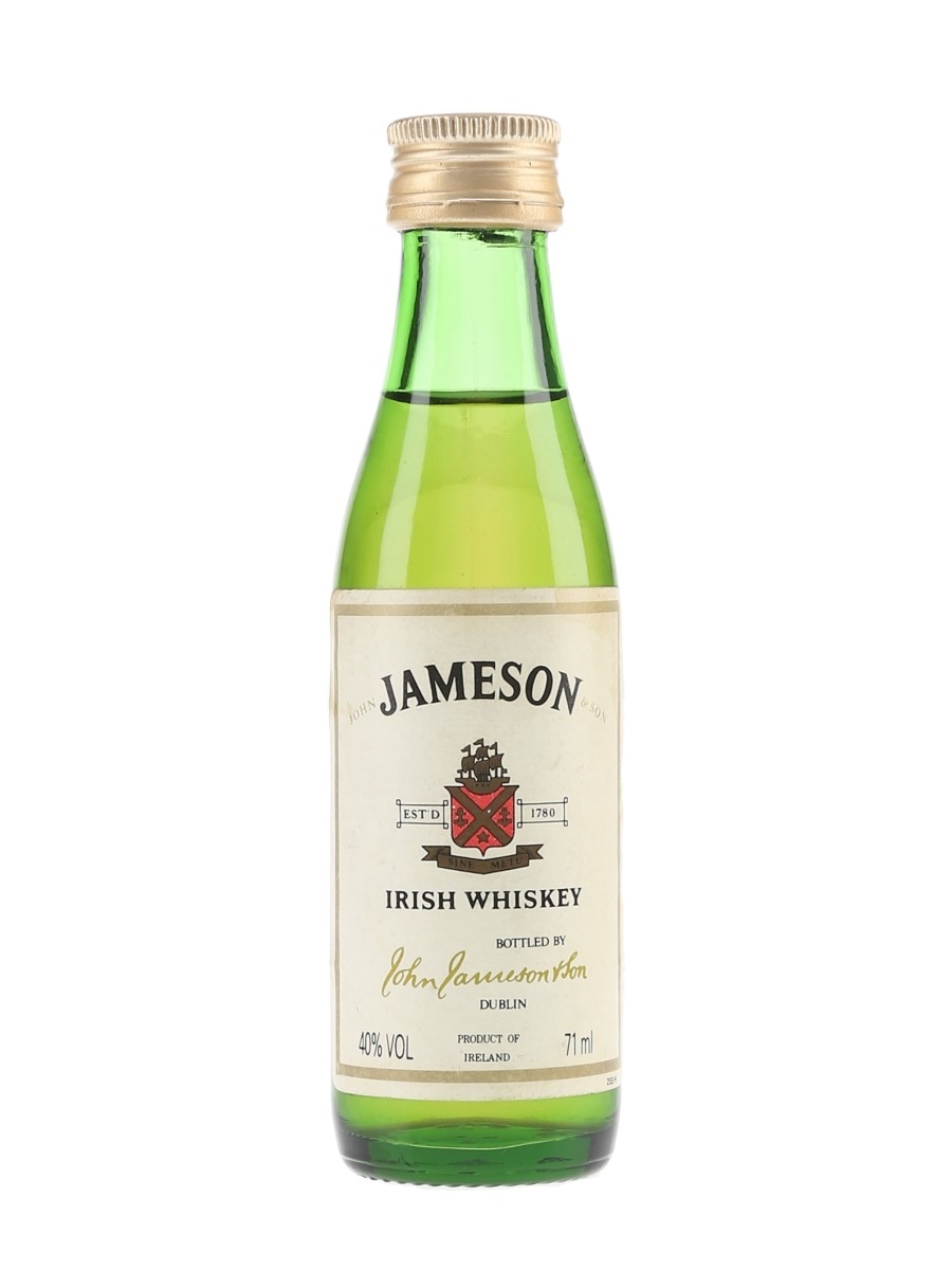 Jameson Irish Whiskey Bottled 1980s 7.1cl / 40%
