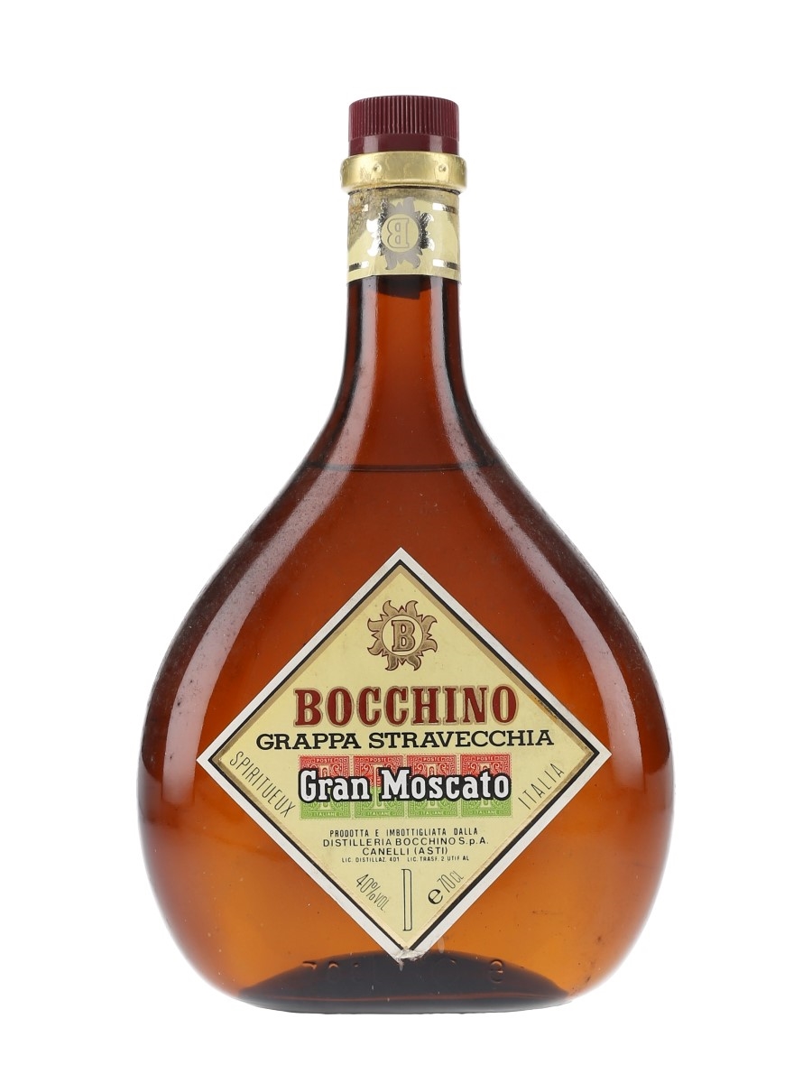 Bocchino Gran Moscato Grappa Stravecchia Bottled 1990s 70cl / 40%