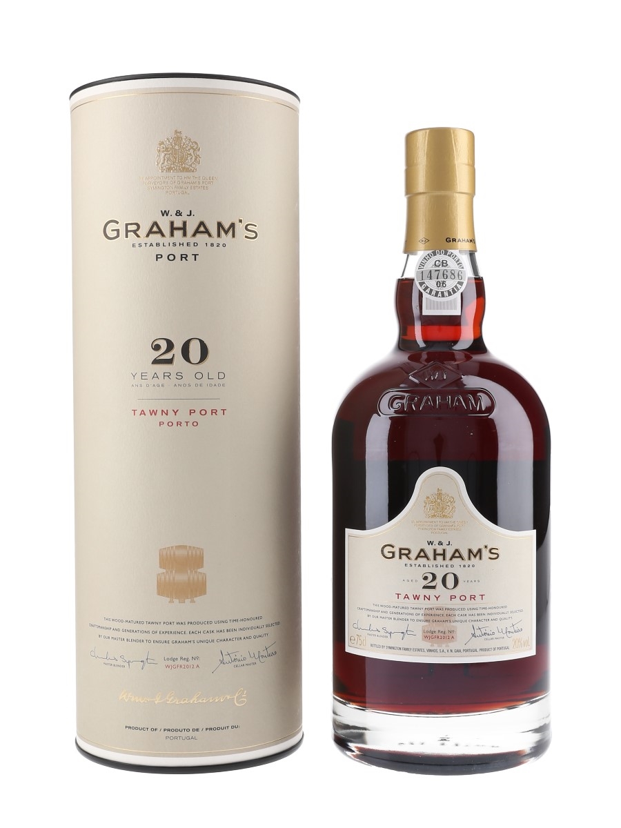 Graham's Tawny Port 20 Year Old Bottled 2019 75cl / 20%