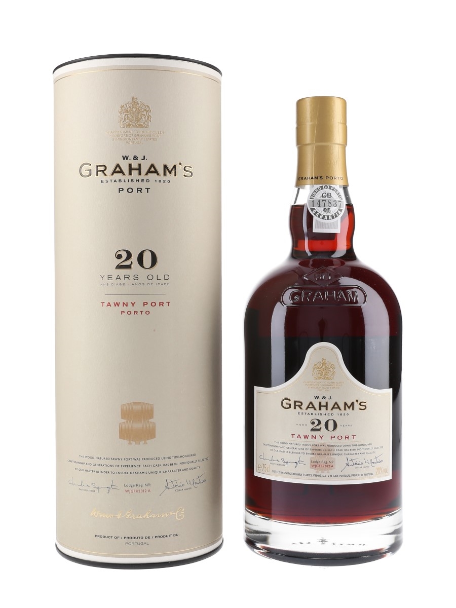 Graham's Tawny Port 20 Year Old Bottled 2019 75cl / 20%