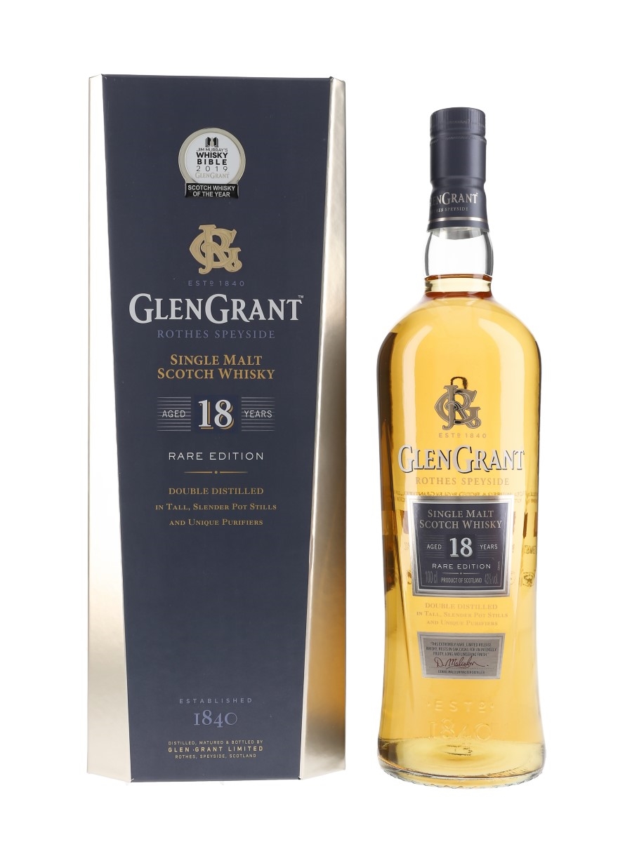 Glen Grant 18 Year Old Rare Edition  100cl / 43%