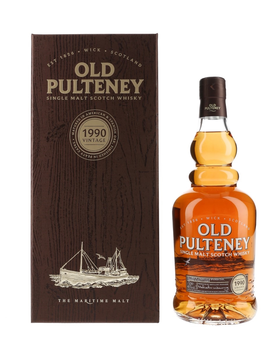 Old Pulteney 1990 26 Year Old - Lot 87528 - Buy/Sell Highland