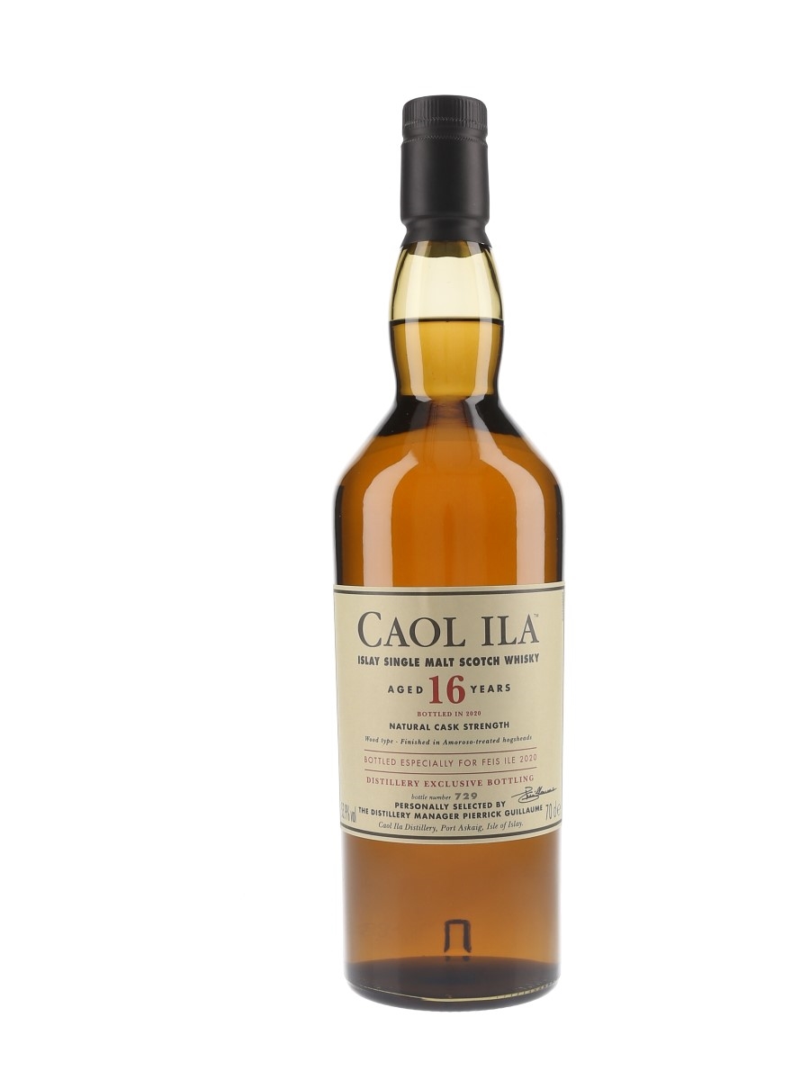 Caol Ila 16 Year Old Distillery Exclusive Feis Ile 2020 70cl / 53.9%