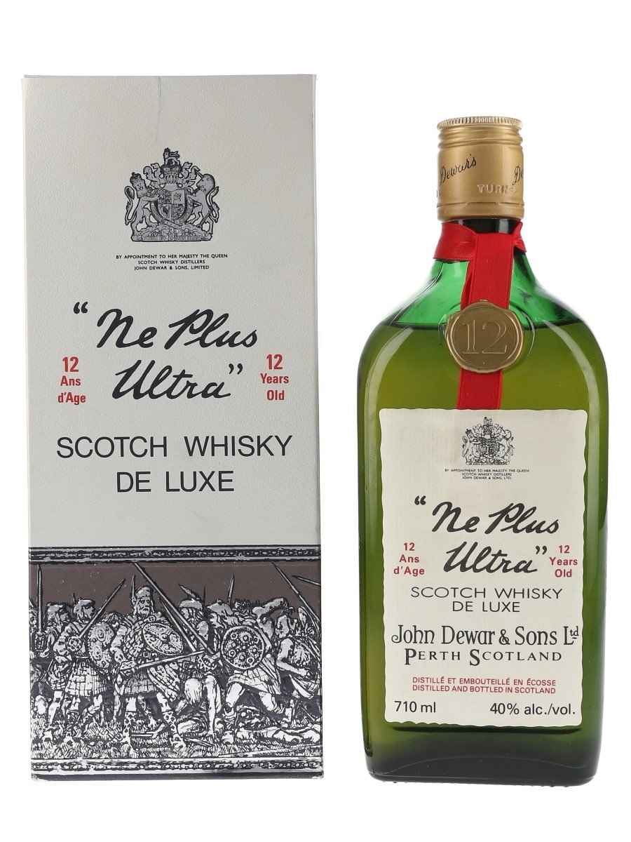 Dewar's Ne Plus Ultra 12 Year Old Bottled 1970s 71cl / 40%