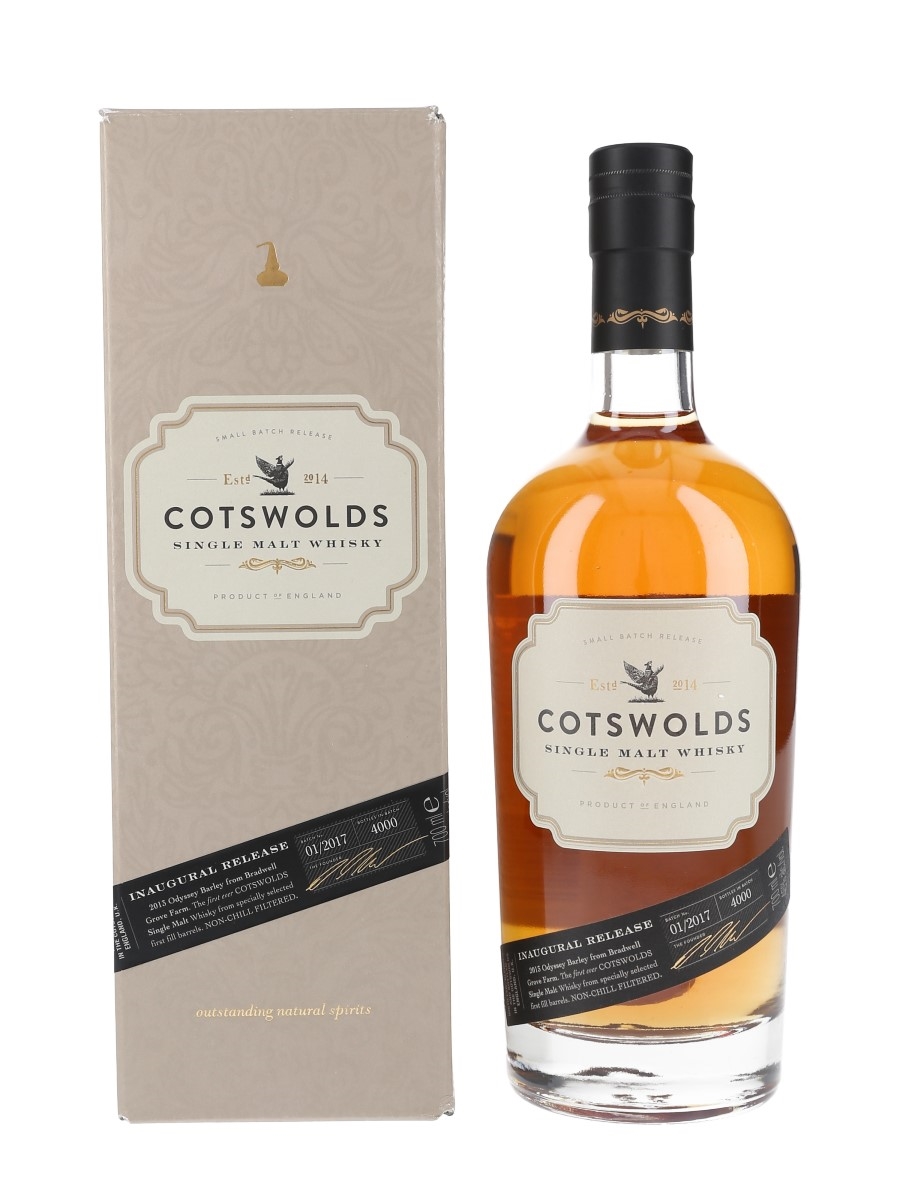 Cotswolds Single Malt Whisky Batch 01-2017 70cl / 46%