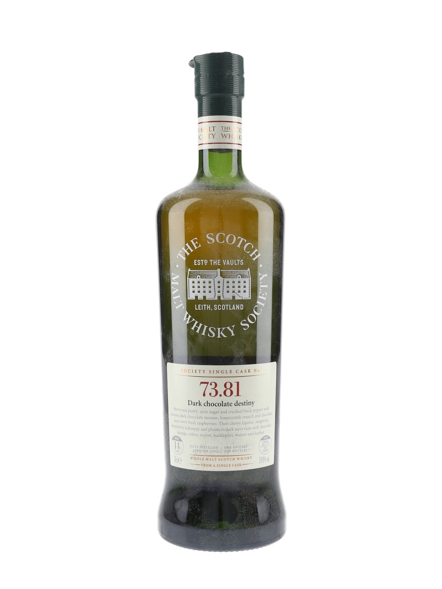 SMWS 73.81 Dark Chocolate Destiny Aultmore 2002 14 Year Old 70cl / 59.8%