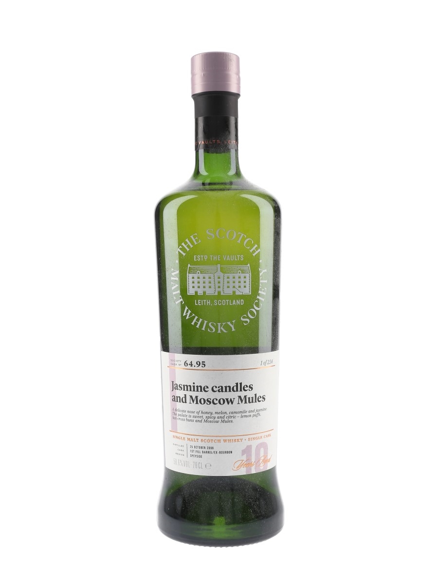 SMWS 64.95 Jasmine Candles And Moscow Mules Mannochmore 2006 10 Year Old 70cl / 58.6%